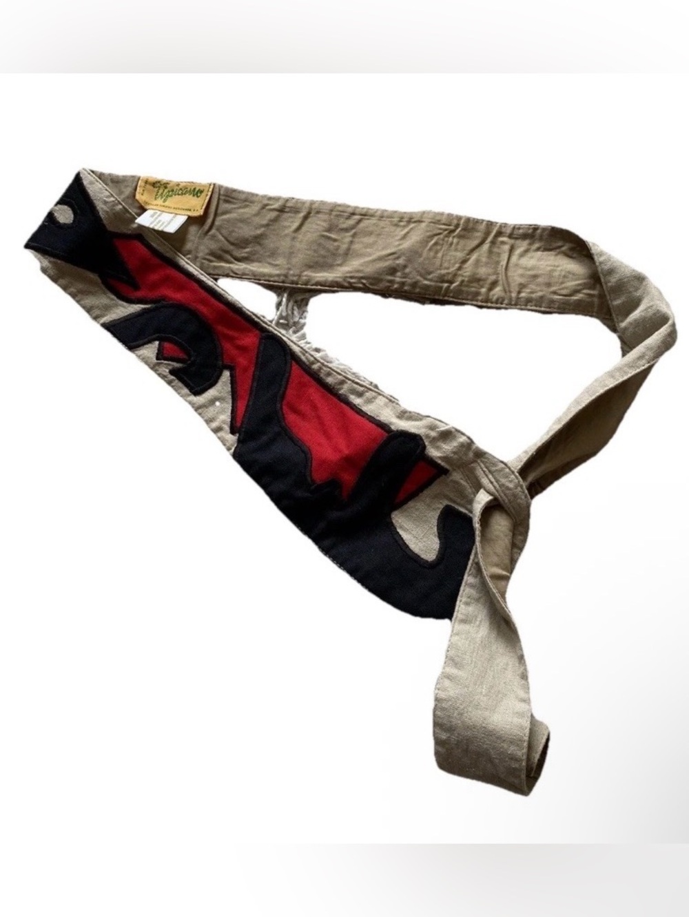 Tipicano Belt Womens Wrap Mexico Mexican Tan Red Black